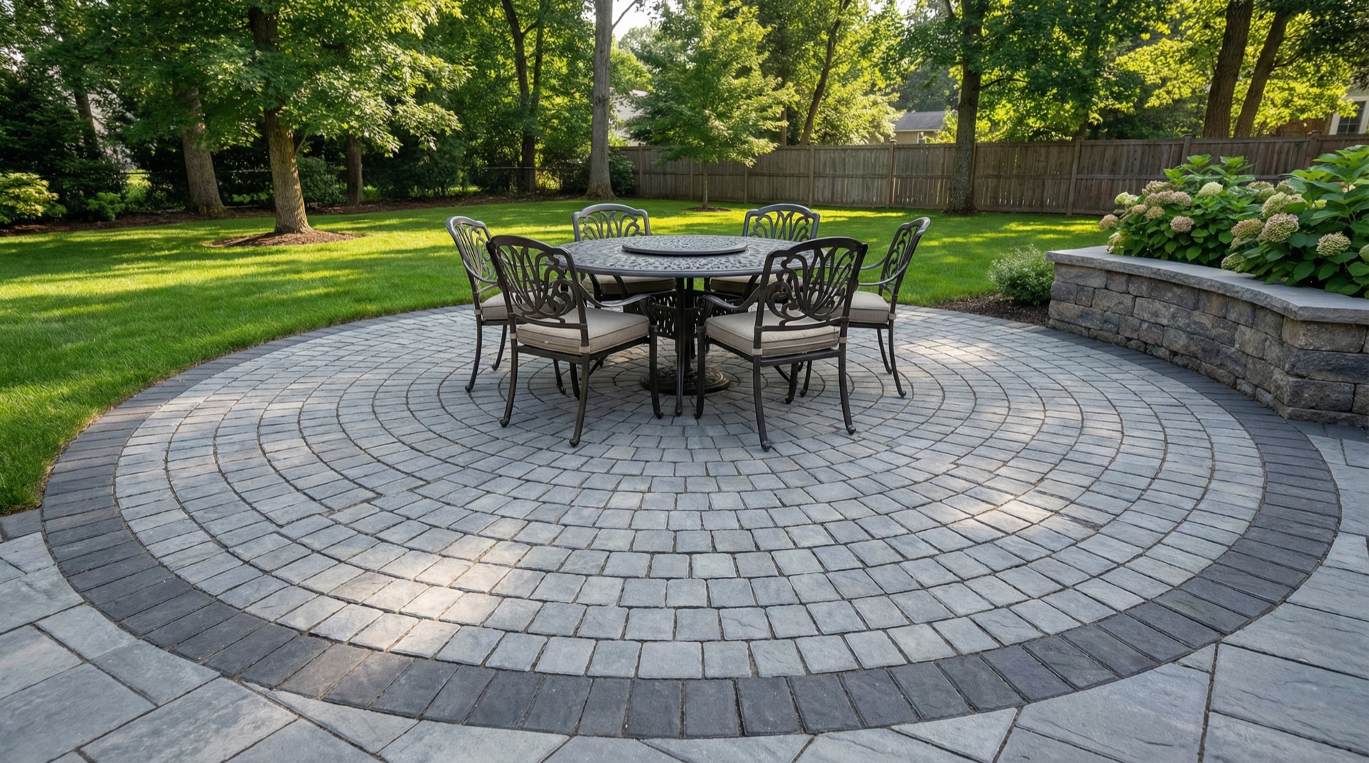 Circular Patio Design