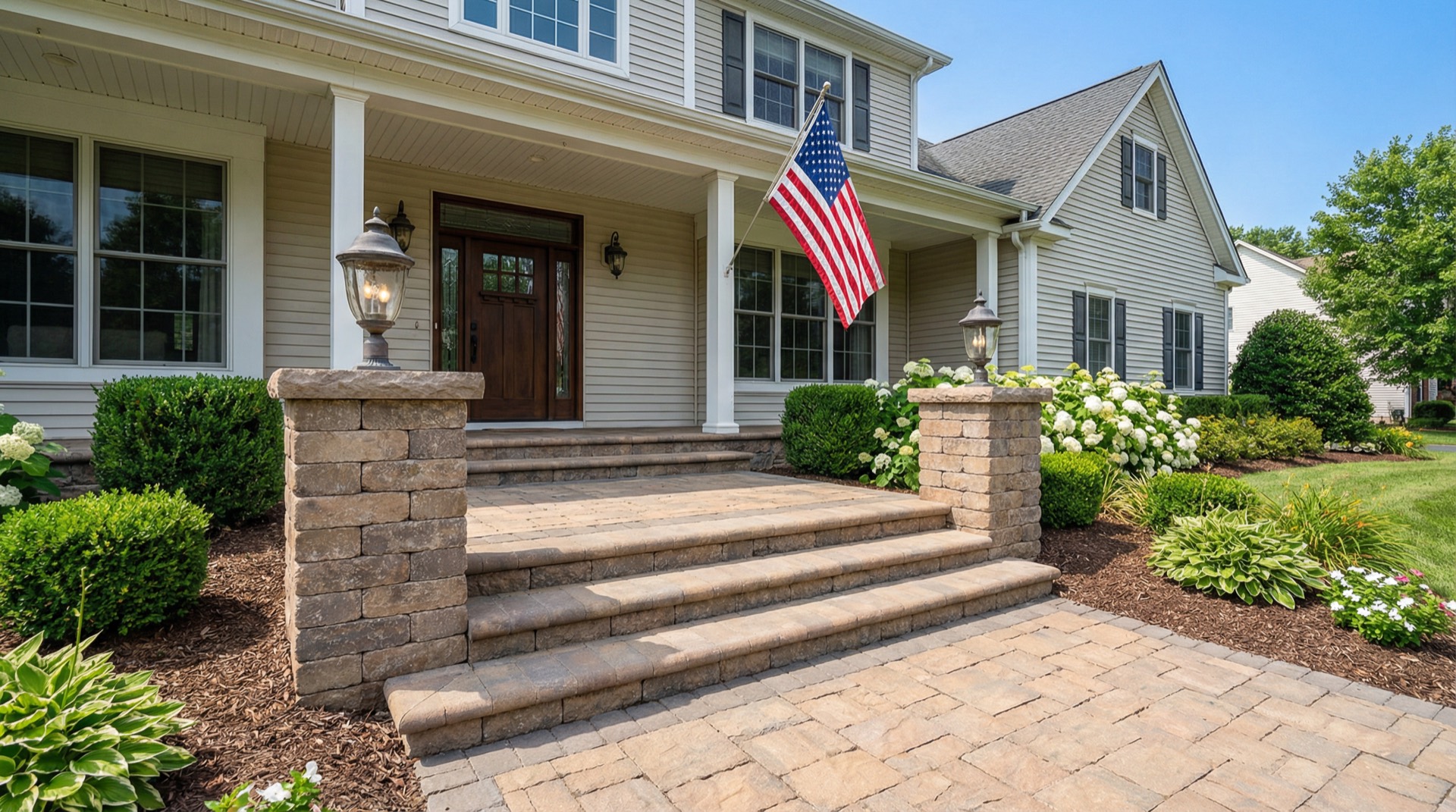 Front Entrance & Steps