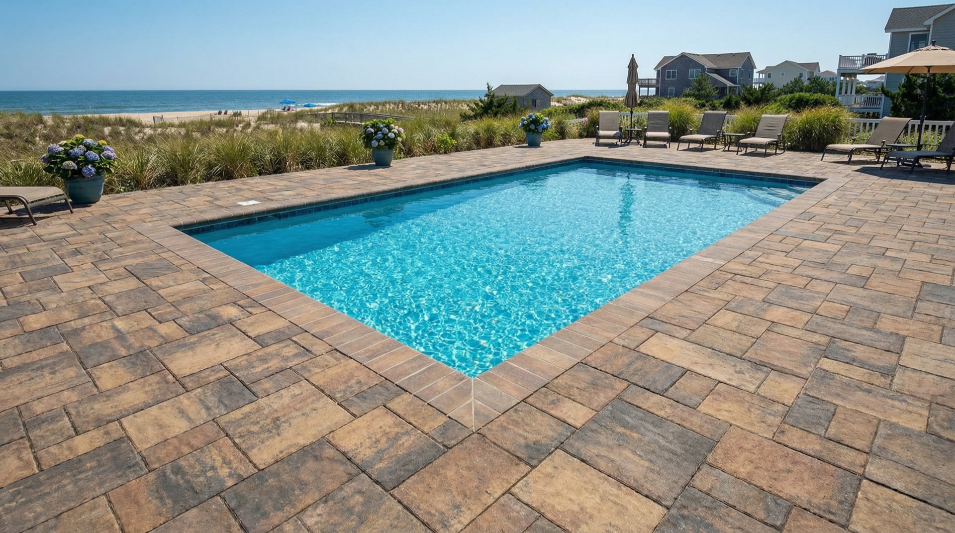 Oceanfront Pool Deck